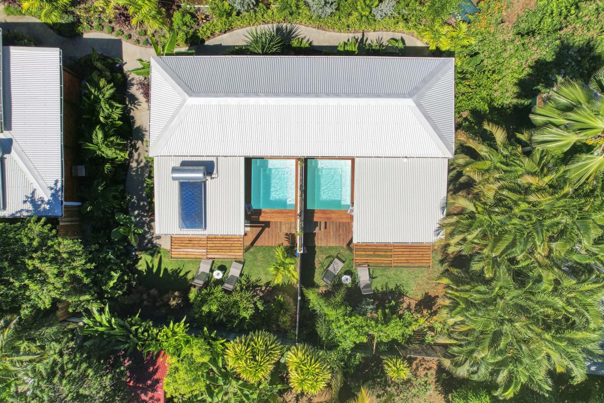 16.Guadeloupe Sainte-Rose- location villa 2 personnes-piscine